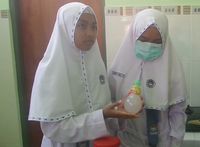 Isotonik ini dibuat berbahan dasar kelapa muda