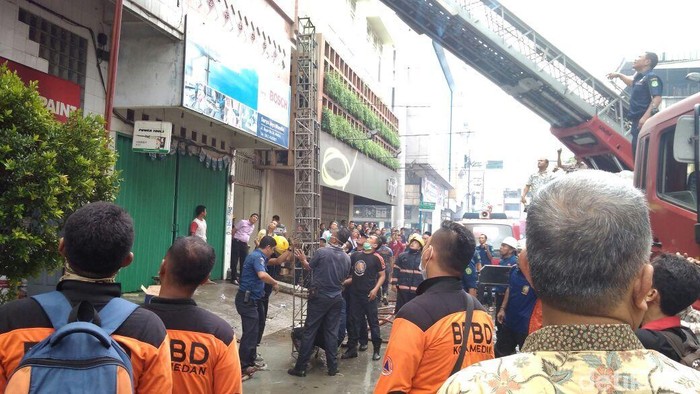 Kebakaran Ruko di Medan, 1 Tewas