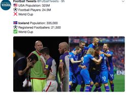 Islandia Lolos Piala Dunia, Pemain Sial Ini Jadi Guyonan Netizen