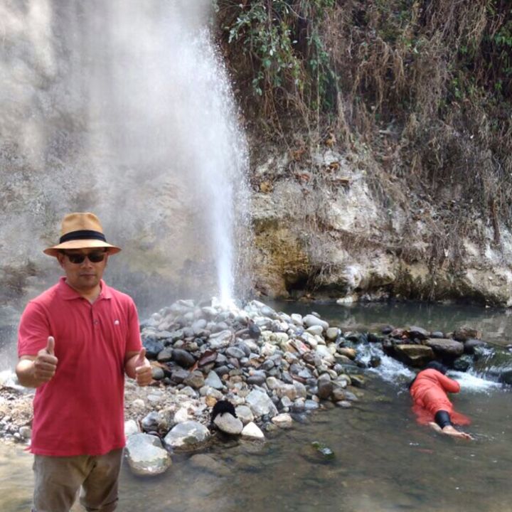 Liburan Ridwan Kamil di Cisolok