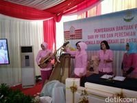 Resmikan Renovasi SMP Bhayangkari, Istri Kapolri: Jangan Tawuran