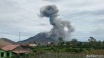 Memotret Asap Vulkanik Tebal Gunung Sinabung