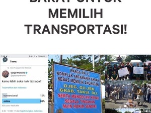 Bermunculan Petisi Dukung Transportasi Online di Jabar