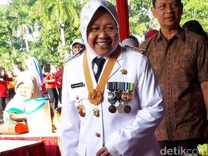 Risma Bicara Proyek di Surabaya, Ada Masalah?