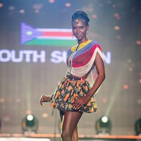 Sudan Selatan - Eyga Mojus. Foto: Facebook Miss Grand International