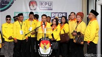 Badaruddin Andi Picunang mengatakan, Partai Berkarya tak hanya mendaftar di KPU pusat. Seluruh jajaran daerah Berkarya, kata Andi, juga mendaftar ke KPUD di masing-masing kabupaten/kota seluruh Indonesia.