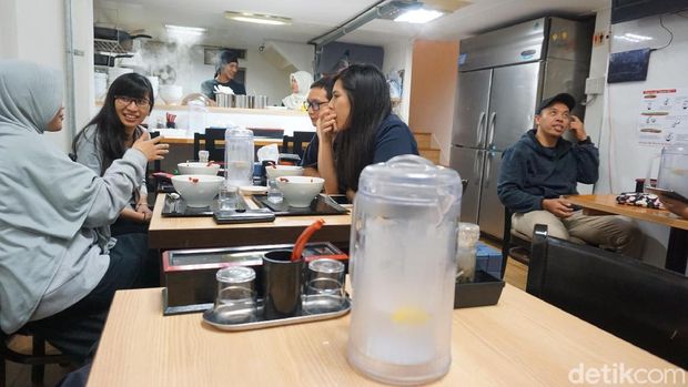 Restoran ramen ini populer di kalangan mahasiswa dari Indonesia (Wahyu/detikTravel)