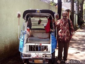 Bahagianya Kakek Darmiyanto yang akan Ikut Kejuaraan Lari di Chile