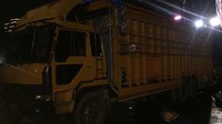 Saat ditangkap, truk yang membawa ganja itu kosong, tetapi polisi menemukan ruang khusus berisi ganja (Foto: Dok. Istimewa)