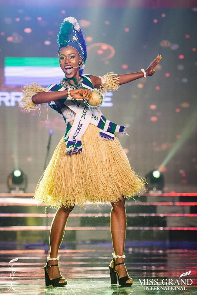 Sierra Leone - Nyallay Sia. Foto: Facebook Miss Grand International