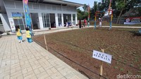 Begini penampakan salah satu sudut RPTRA di Markas Marinir.
