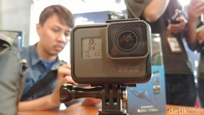 Inilah GoPro Hero6, Kamera Aksi Rp 7,5 Juta