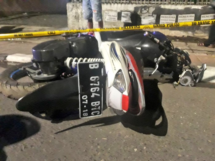 Kecelakaan Tunggal di Pasar Rumput, Pemotor Tewas di Tempat