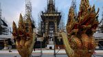 Foto: Persiapan Upacara Pemakaman Raja Bhumibol Adulyadej