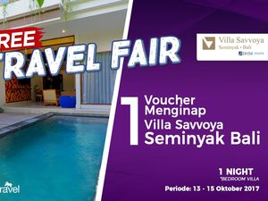 #FreeTravelFair : Gratis Tidur di Villa Savvoya Seminyak Bali
