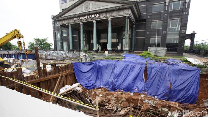 Ada Tanah Longsor, Menara Saidah Dipastikan Aman
