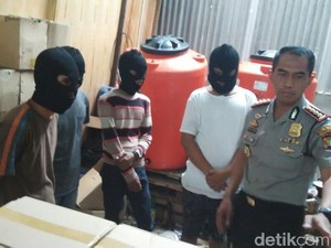 Pabrik Miras Oplosan di Kelapa Gading Digerebek, 4 Orang Ditangkap