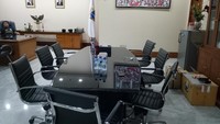Suasana ruang kerja gubernur.