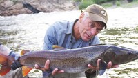 Sungai Delger Moron, Mongolia dihuni oleh ikan Taimen.  Bentuknya sedikit mirip dengan ikan salmon, namun memiliki gigi yang sangat tajam. Gigi ini digunakan Taimen untuk berburu ikan lain, bebek, hingga tikus tak sengaja yang sedang berenang (CNN Travel)