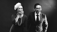 Sesi foto berlangsung di studio milik Tompi di kawasan Pakubuwono, Kebayoran Baru, Jakarta Selatan. Foto: Tompi