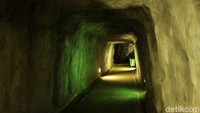 Layaknya labirin, Lubang Jepang memiliki 21 lorong dengan fungsinya masing-masing. Lubang ini pun begitu rahasia dan tersembunyi kala itu (Randy/detikTravel)