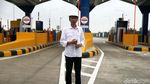 Jokowi Resmikan 2 Ruas Tol Trans Sumatera