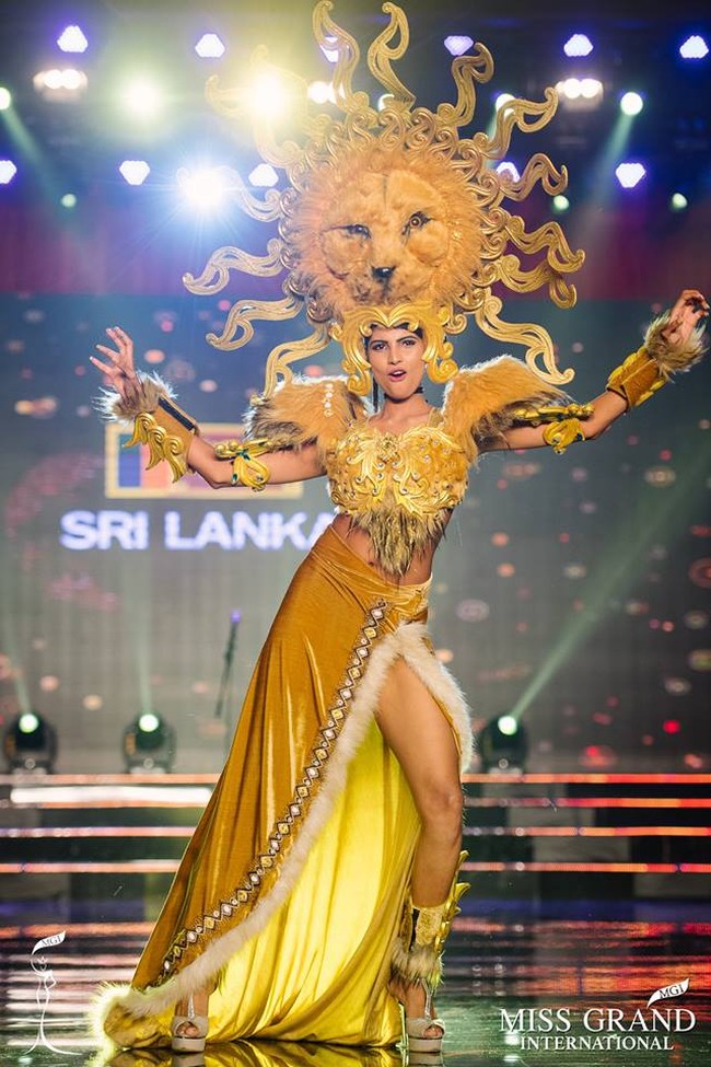 Sri Lanka - Visna Fernando. Foto: Facebook Miss Grand International