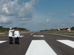 Runway Bandara Harun Thohir Sulit Diperpanjang