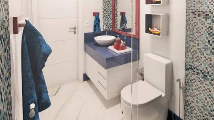 Ide kamar mandi anak