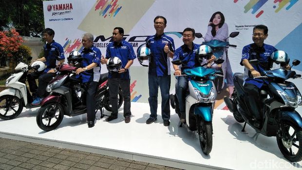 Yamaha Mio Reborn dengan Ban Tubeless dan Lebar