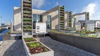 Crete House buatan Washington University di St. Louis, Missouri. Bahan bangunannya hemat energi dan sangat ringan, juga tahan api. Istimewa/inhabitat.