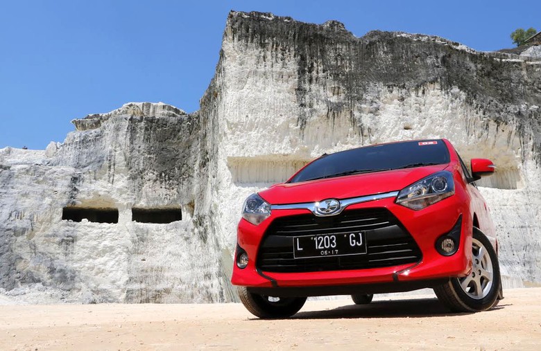 Toyota Agya. Foto: Luthfi Andika Toyota Agya. Foto: Luthfi Andika