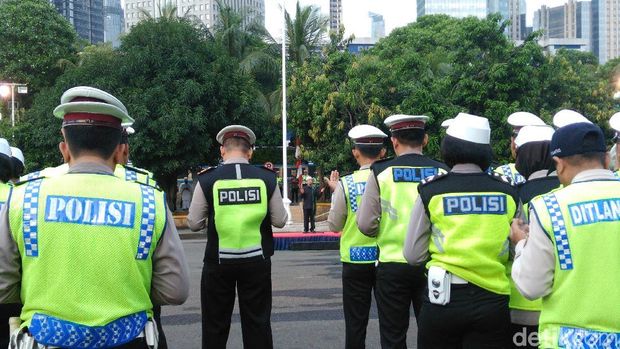  Zikir dan doa bersama di Polda Metro Jaya, Sabtu (14/10/2017)