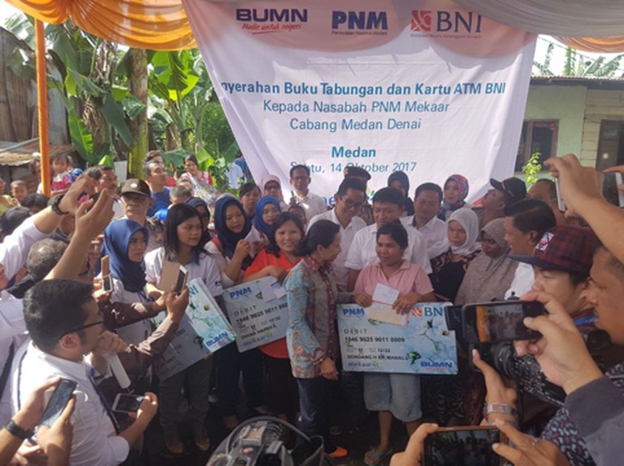 Jangkau Ibu Rumah Tangga Prasejahtera, BNI Gandeng PNM