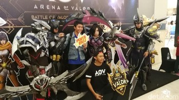 Selain hadiah uang, juara pertama dari turnamen BoV juga akan menjadi perwakilan Indonesia di ajang AoV International Championship: Asia (AIC: Asia) yang digelar di Seoul, Korea Selatan pada tanggal 23 sampai 26 November 2017. Foto: detikINET/Muhammad Alif Goenawan