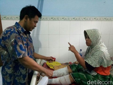 Satu dari tujuh korban luka bakar karena tabung gas bocor/