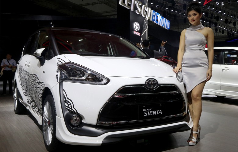 Toyota Sienta Foto: Ari Saputra Toyota Sienta Foto: Ari Saputra