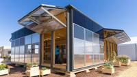 NeighborHub ini bukan hanya rumah tapi juga tempat berkumpul warga. Dibuat oleh Swiss Team. Istimewa/inhabitat.