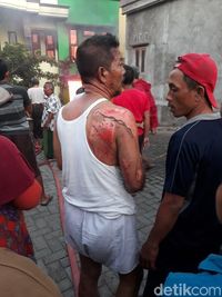 Kebakaran di Lamongan/