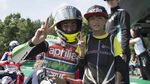 Seru dan Kocak, Aksi Rider MotoGP Naik Motor Listrik Imut-imut