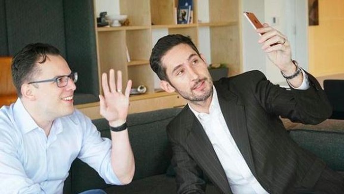 Kevin Systrom dan Mike Krieger, pendiri Instagram yang meninggalkan Facebook. Foto: Istimewa/Facebook Kevin Systrom dan Mike Krieger, pendiri Instagram yang meninggalkan Facebook. Foto: Istimewa/Facebook
