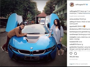 Pelat Nomor BMW i8 Raffi Ahmad, Terdaftar untuk Mobil Bentley