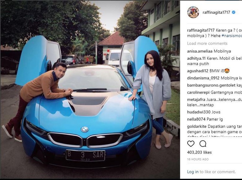 Pelat Mobil B 3 SAR di Mobil BMW i8 Raffi Ahmad Hanya Tempelan Pelat Mobil B 3 SAR di Mobil BMW i8 Raffi Ahmad Hanya Tempelan