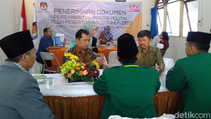 Tak Lengkap, KPU Boyolali Kembali Berkas Lima Parpol