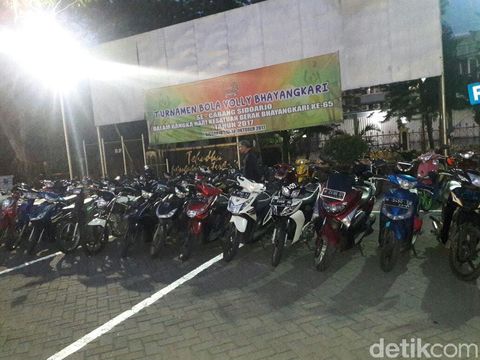 136 Motor diamankan dari 200 anak balap liar/