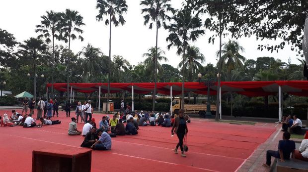 Gladi Resik Penyambutan Anies-Sandi Mulai Dilakukan di Balai Kota