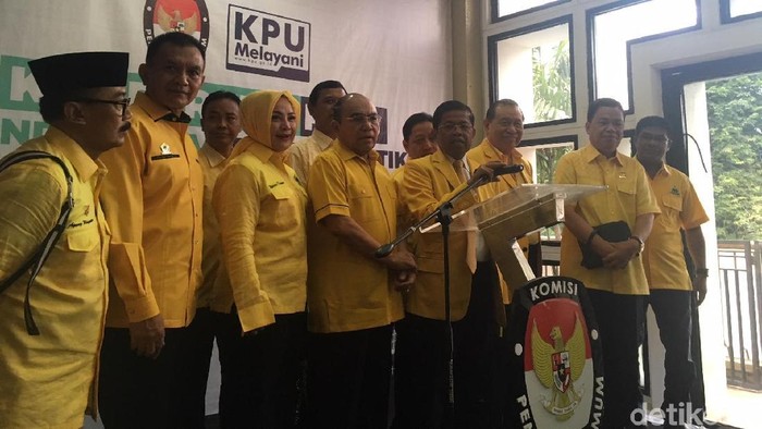 Daftar ke KPU, Golkar: Syarat Sudah Lengkap 100%