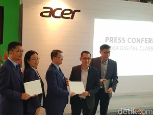 Ambisi Acer Bareng Intel & Google Wujudkan Kelas Digital di Indonesia