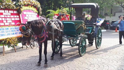 Foto: Ini Kereta Kencana untuk Lepas Djarot di Balai Kota