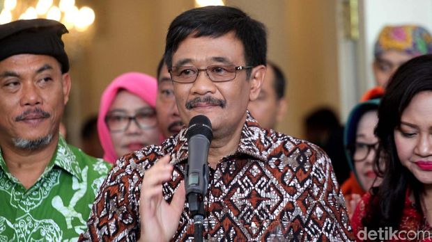 Djarot saat melepas jabatannya sebagai Gubernur DKI Jakarta.